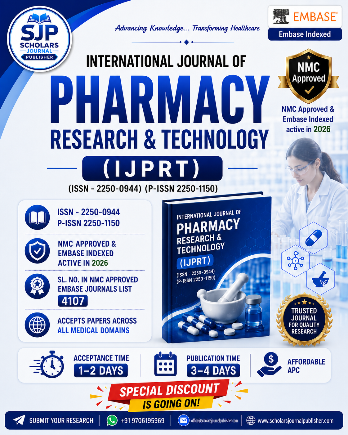 International Journal of Pharmacy Research & Technology